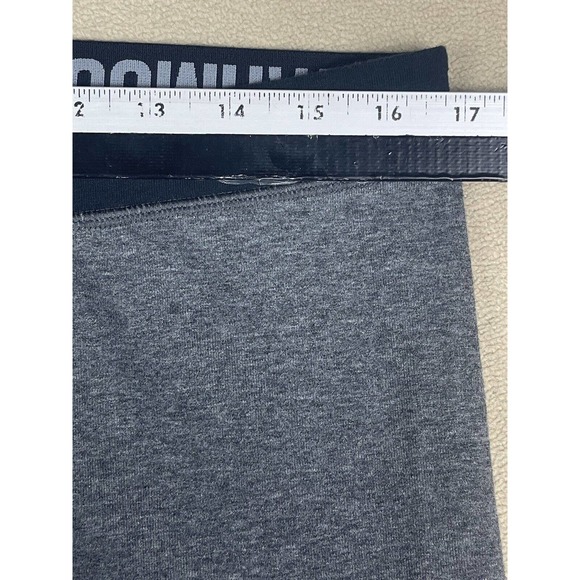 Under Armour Favorite Split Word Mark Leggings Womens XL Elastic Waist Gray - Picture 9 of 10